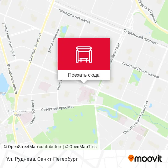 Карта Ул. Руднева