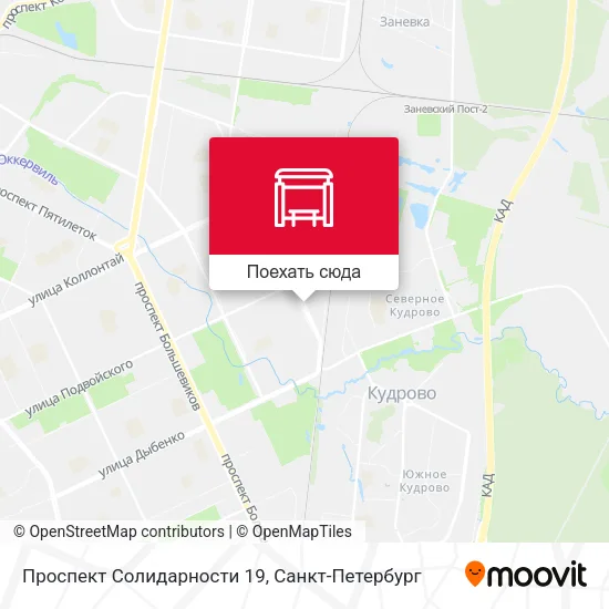 Карта Проспект Солидарности 19