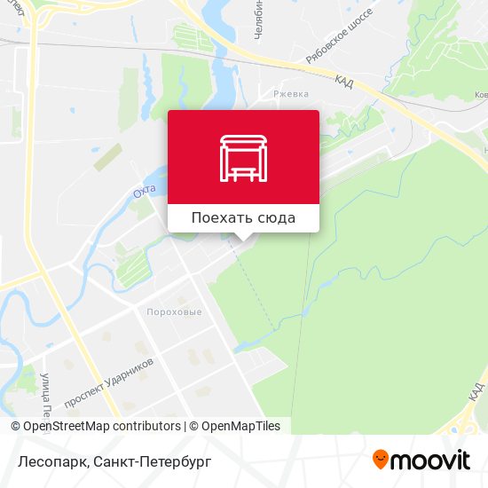 Карта Лесопарк