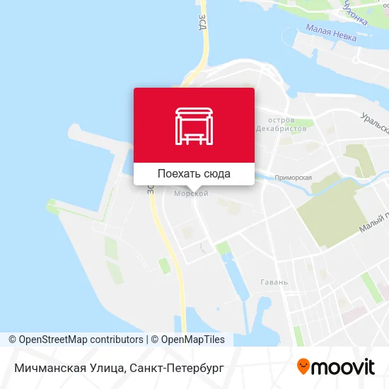 Карта Мичманская Улица