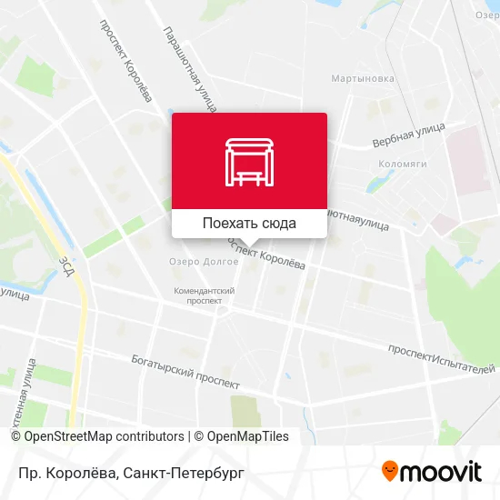Карта Пр. Королёва