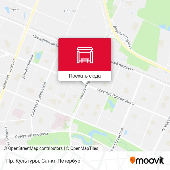 Карта Пр. Культуры
