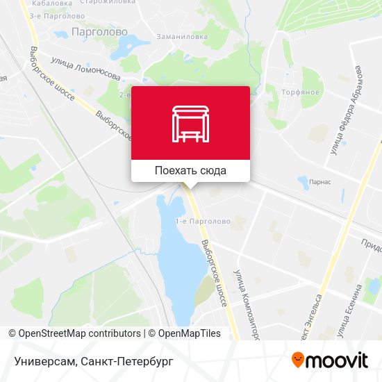 Карта Универсам