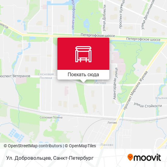 Карта Ул. Добровольцев