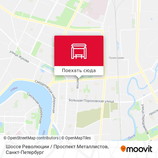 Проспект металлистов карта