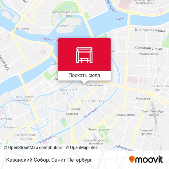 Карта Казанский Собор