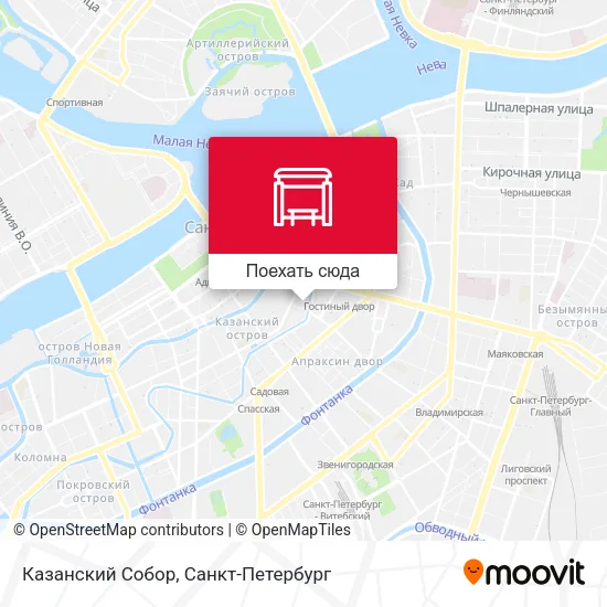 Карта Казанский Собор