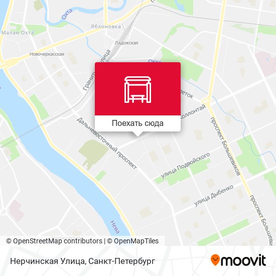 Карта Нерчинская Улица