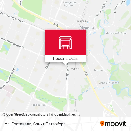 Карта Ул. Руставели