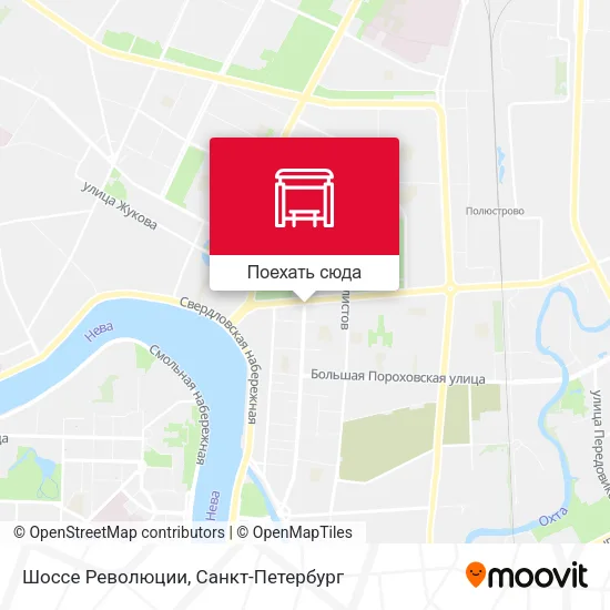 Карта Шоссе Революции