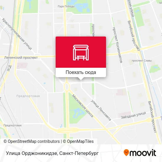 Карта Улица Орджоникидзе