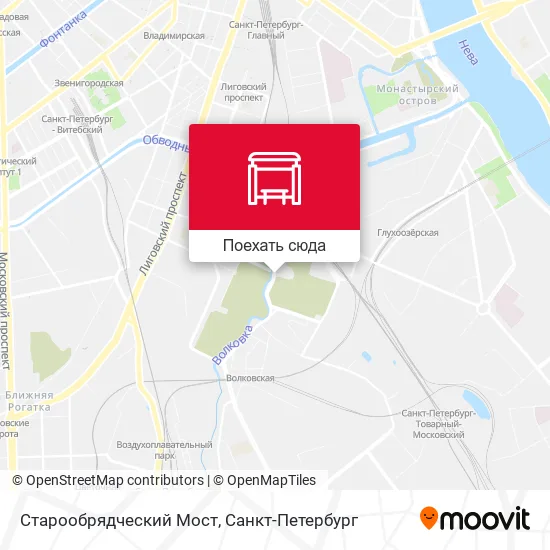 Карта Старообрядческий Мост