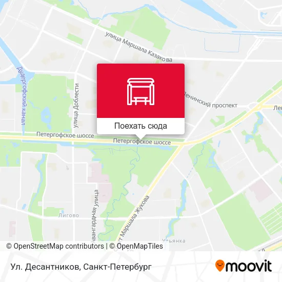 Карта Ул. Десантников