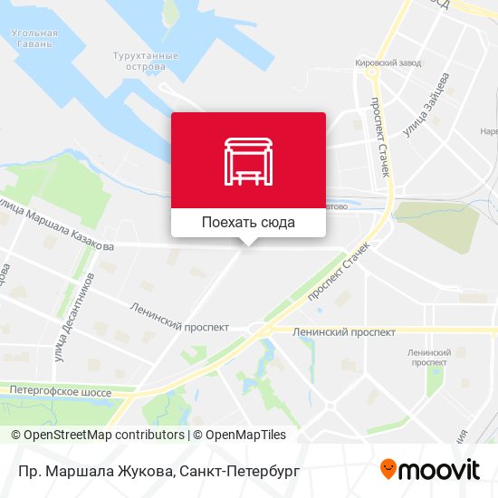 Карта Пр. Маршала Жукова
