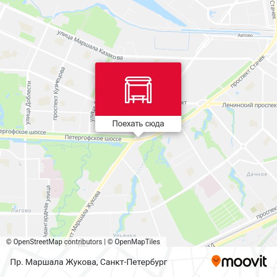 Карта Пр. Маршала Жукова