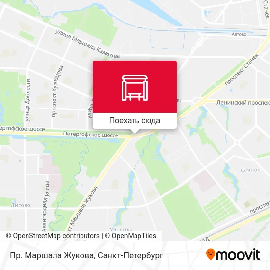 Карта Пр. Маршала Жукова