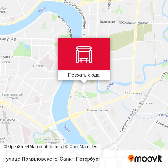 Карта улица Помяловского