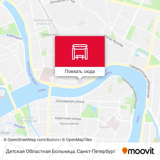 Карта Детская Областная Больница