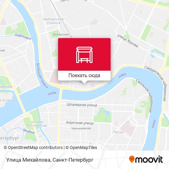 Карта Улица Михайлова