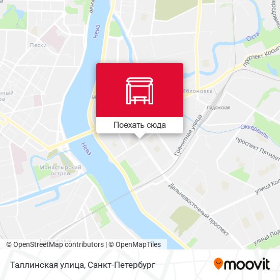 Карта Таллинская улица