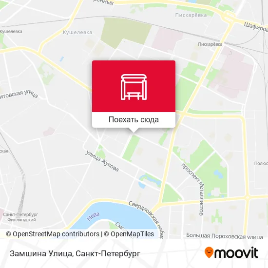 Карта Замшина Улица
