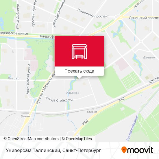 Карта Универсам Таллинский