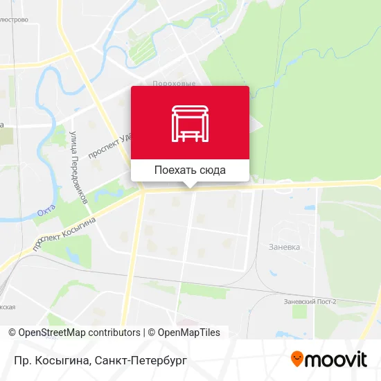 Карта Пр. Косыгина