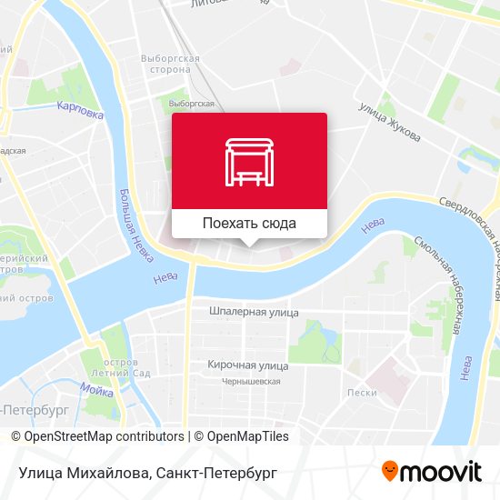 Карта Улица Михайлова