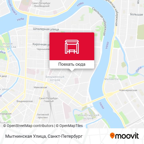 Карта Мытнинская Улица
