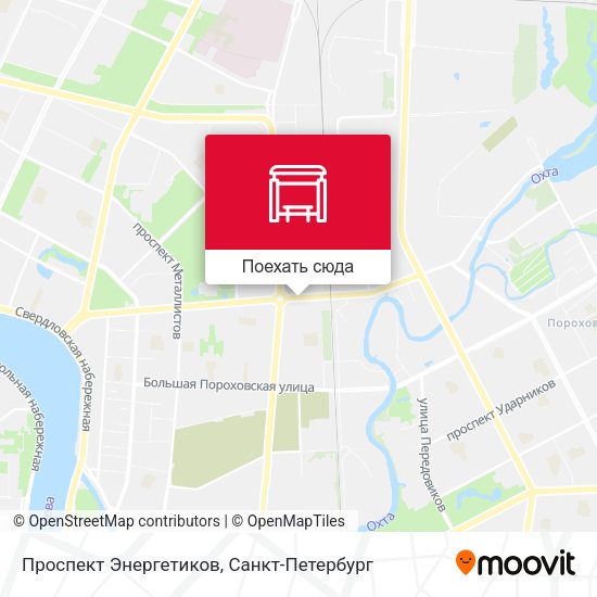 Карта Проспект Энергетиков