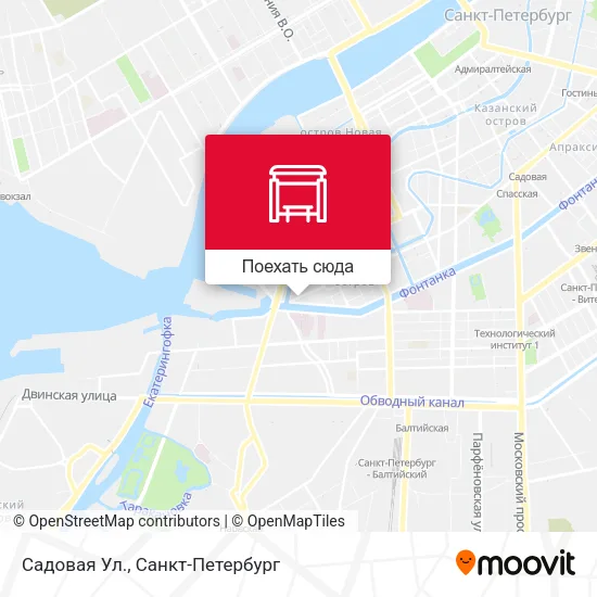 Карта Садовая Ул.