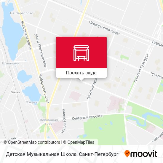 Карта Детская Музыкальная Школа
