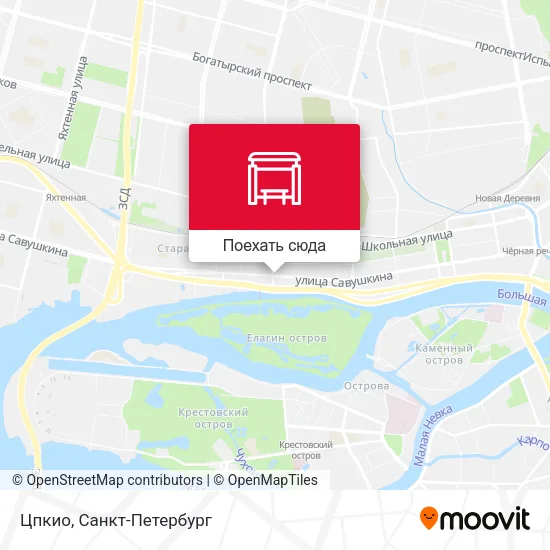 Карта Цпкио