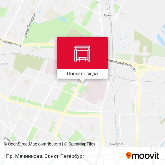 Карта Пр. Мечникова