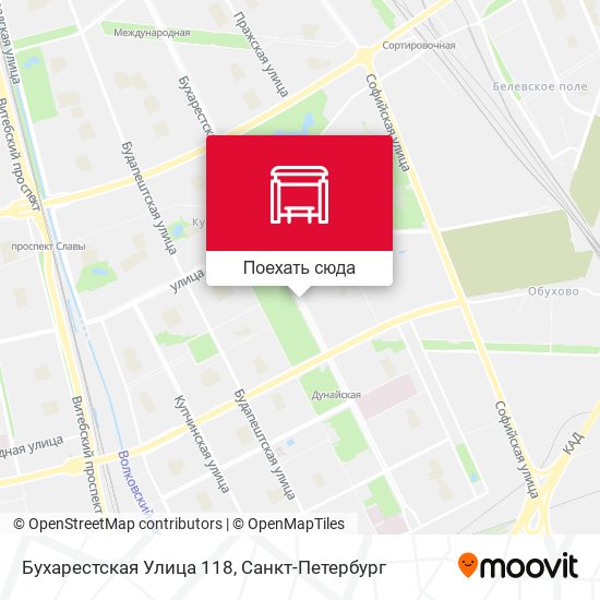 Карта Бухарестская Улица 118