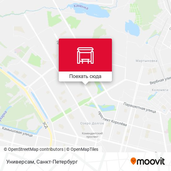 Карта Универсам