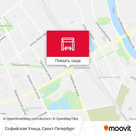 Карта Софийская Улица