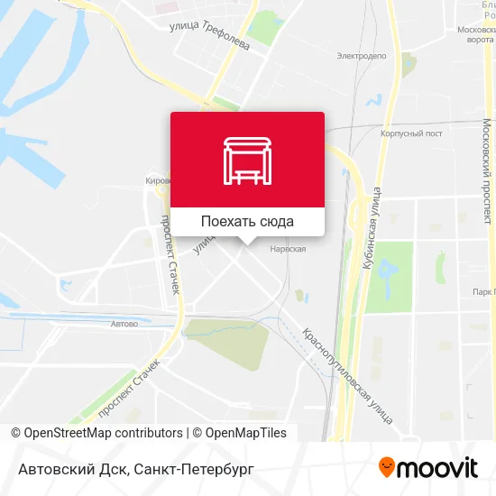 Карта Автовский Дск