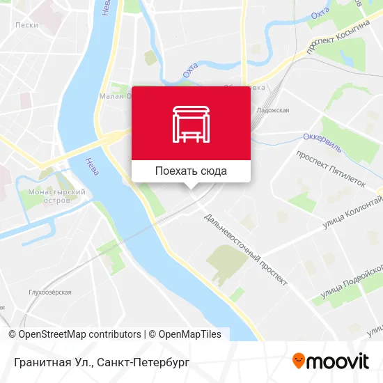 Карта Гранитная Ул.