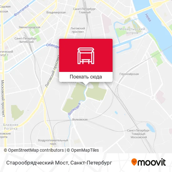 Карта Старообрядческий Мост