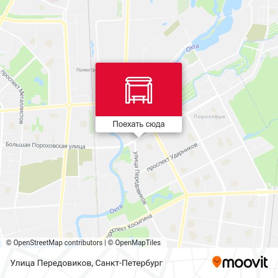 Карта Улица Передовиков