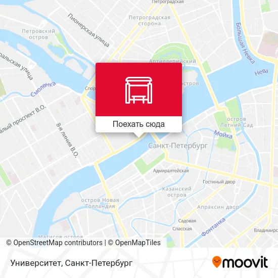 Карта Университет