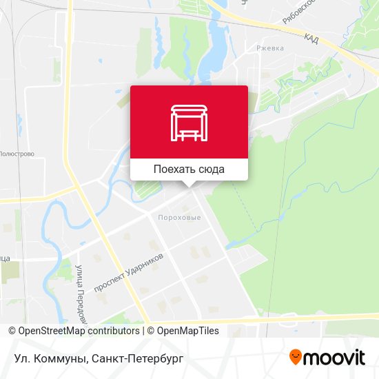 Карта Ул. Коммуны