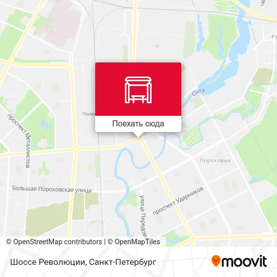 Карта Шоссе Революции
