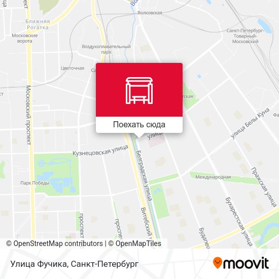Карта Улица Фучика