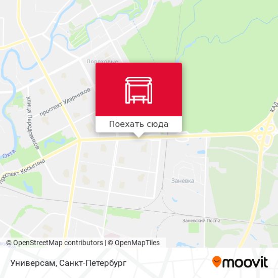 Карта Универсам