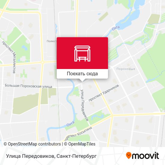 Карта Улица Передовиков
