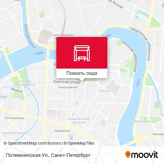 Карта Потемкинская Ул.