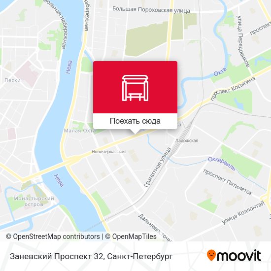 Карта Заневский Проспект 32