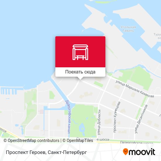 Карта Проспект Героев